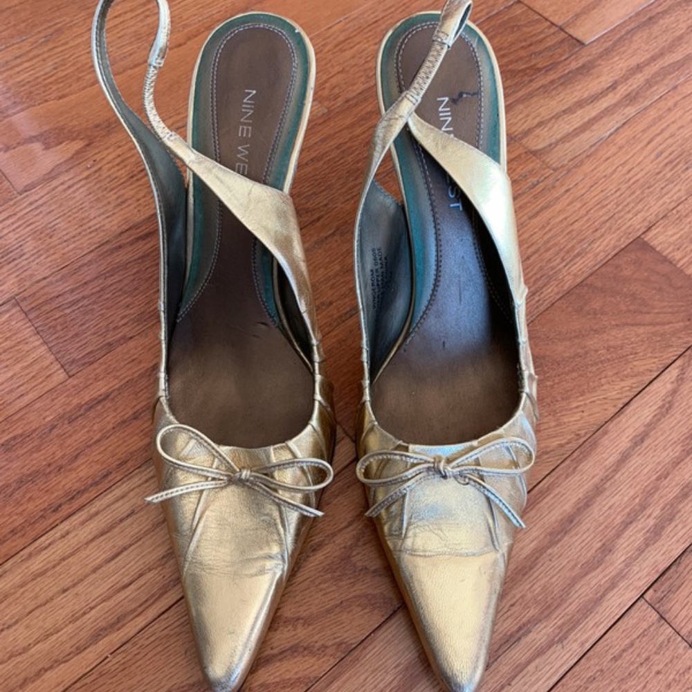 Gold Heels